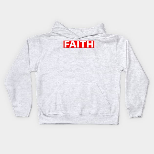 Faith Cool Inspirational Christian Kids Hoodie by Happy - Design